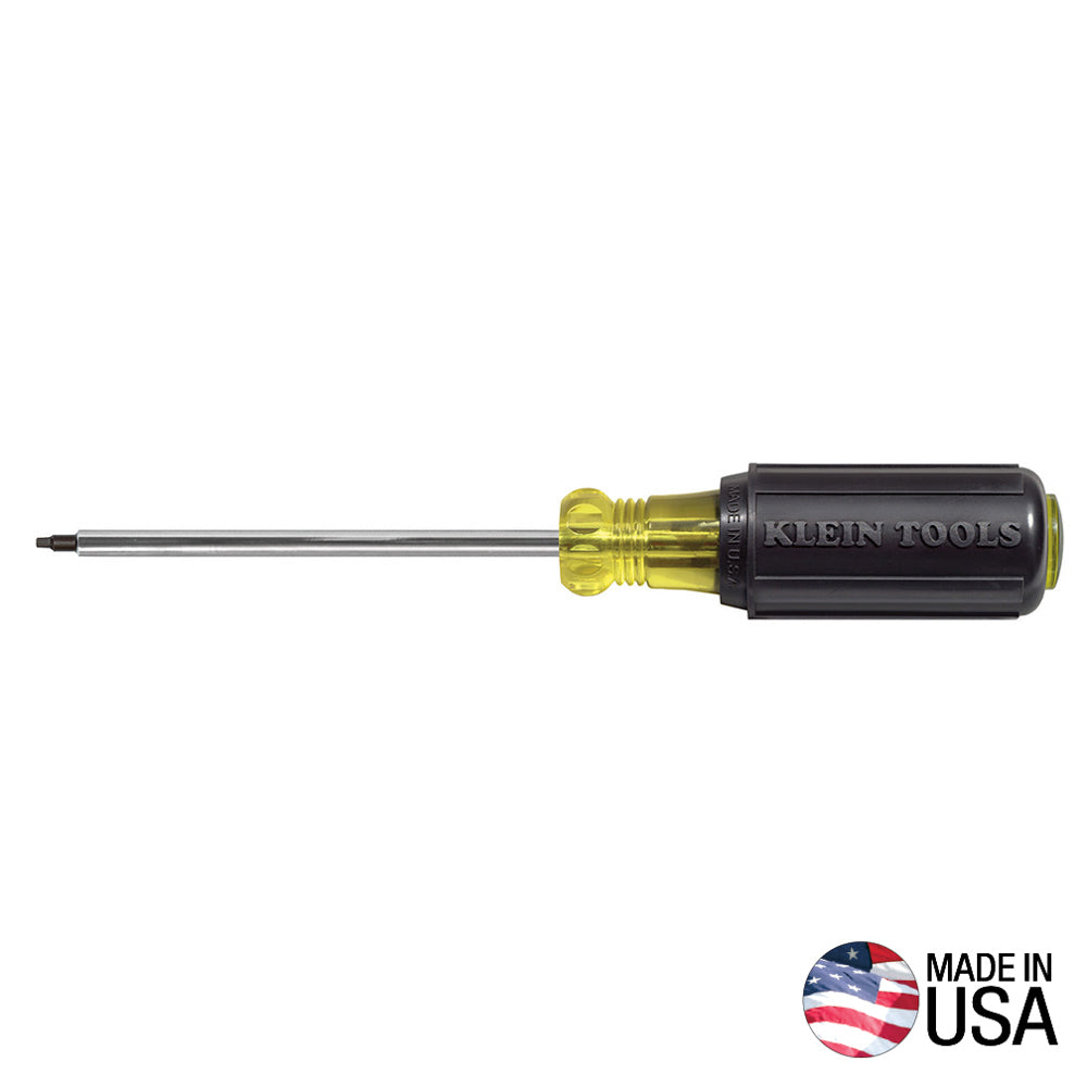 Klein 662 #2 Square Screwdriver 4 in. Round Shank