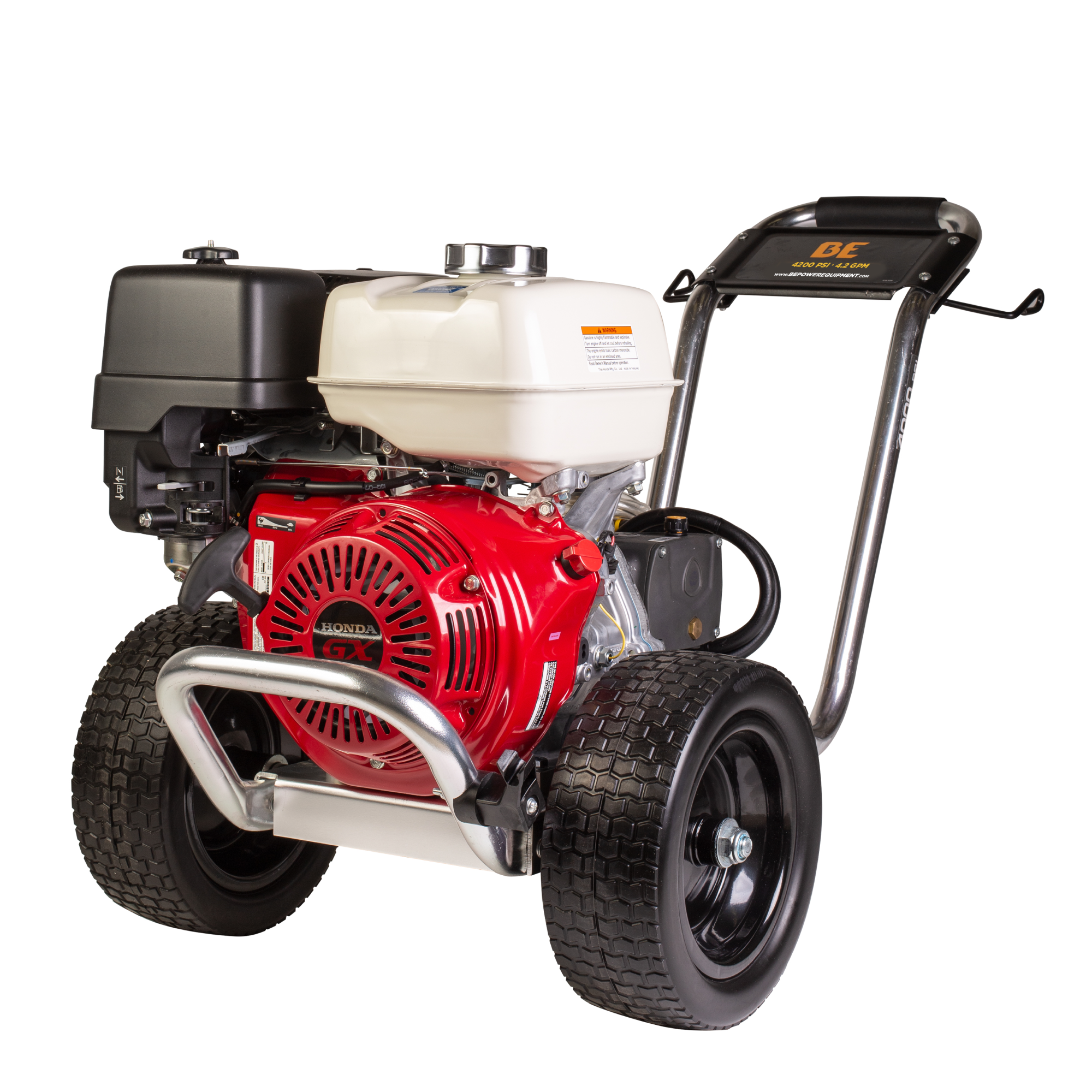 BE B4213HAAS 4,200 PSI - 4.2 GPM Cold Water Gas Pressure Washer with Honda GX390 Engine