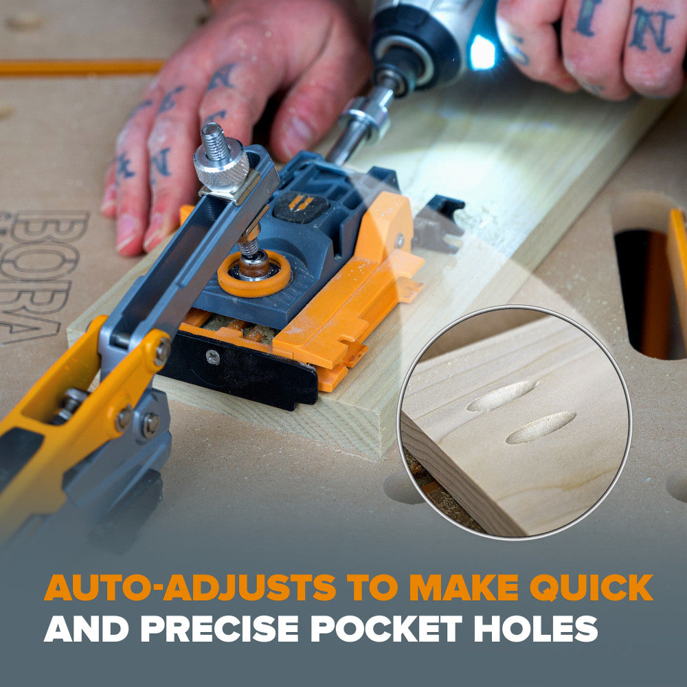 BORA BR-A170301 AUTOMATIC MINI-POCKET HOLE JIG