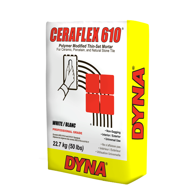 Dyna Ceraflex 610 50 Lbs Heavy Duty Modified Thin-Set