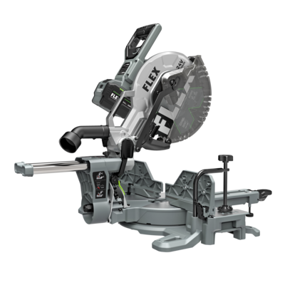 FLEX 12 Inches FX7141A-1J Dual Bevel Sliding Miter Saw 10.0Ah Stacked Lithium Kit