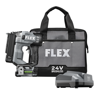 FLEX FX4341-1A 24V 23Ga Pin Nailer 2.5Ah Kit