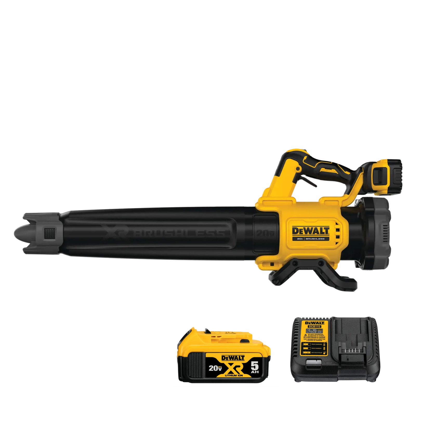 Dewalt DCBL722P1 20V MAX XR Handheld Blower Kit (1 x 5.0 Ah)