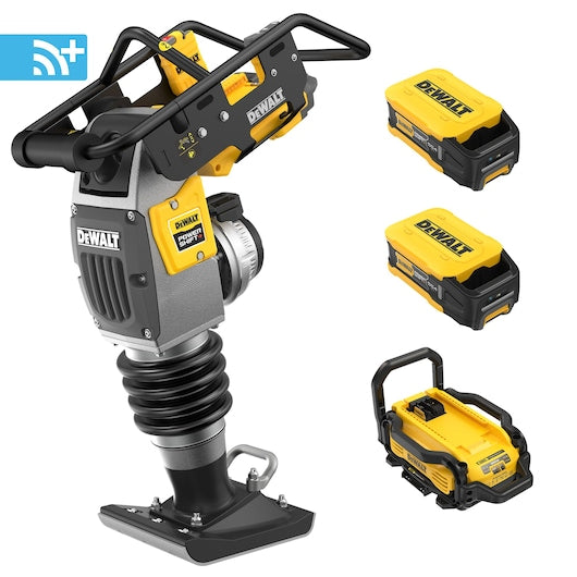 DEWALT DCPS660AG2 60V POWERSHIFT 60KG RAMMER KIT