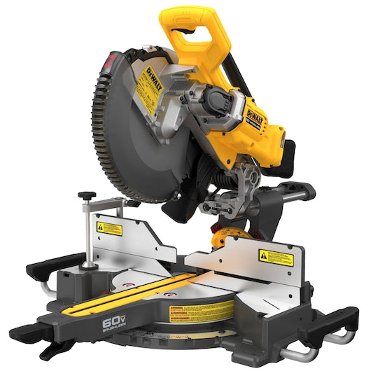 DEWALT DCS781B 60V MAX Brushless 12 in. Double Bevel Sliding Miter Saw (Tool Only)