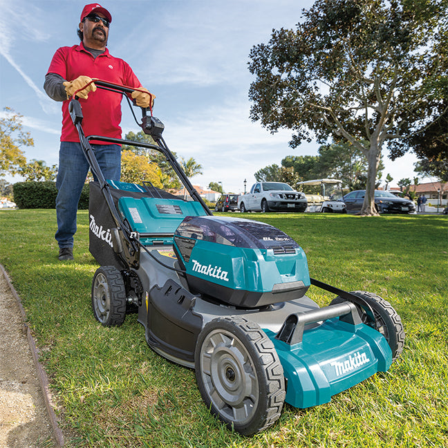 Makita DLM536PT4 36V(18Vx2) LXT Brushless 21" Self Propelled Lawn Mower, 5.0Ah x 4 Kit
