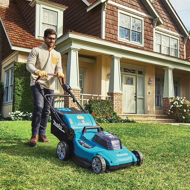 Makita DLM539CT4 36V(18Vx2) LXT 21 in. Self Propelled Lawn Mower Kit (5.0Ah x 4)