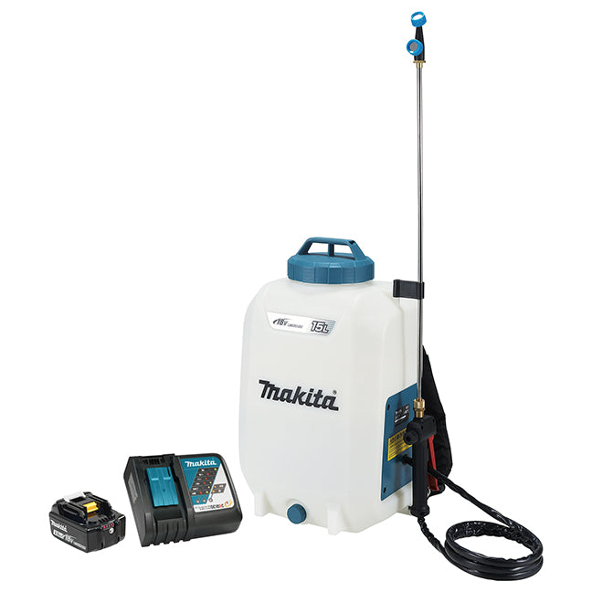 MAKITA DUS158RF 18V LXT 15 L Backpack Sprayer Kit (3.0Ah x1)