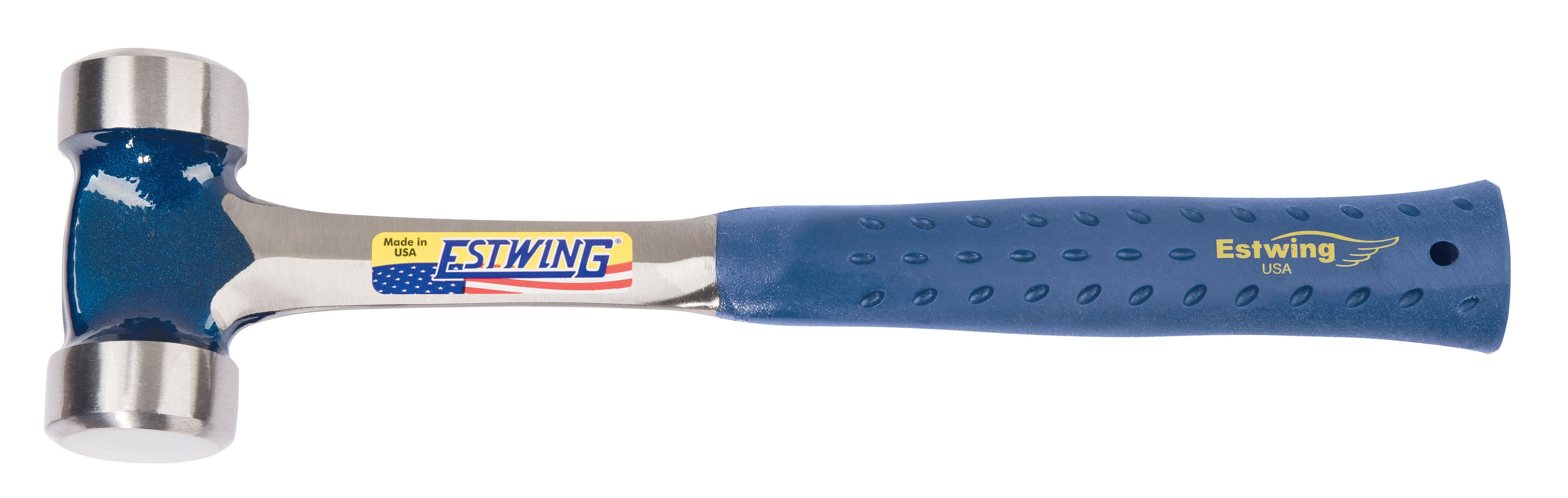 Estwing E3-40L 40 oz. x 14 in. Double Head Smooth Face BLUE SHOCK REDUCTION GRIP Solid Steel Lineman