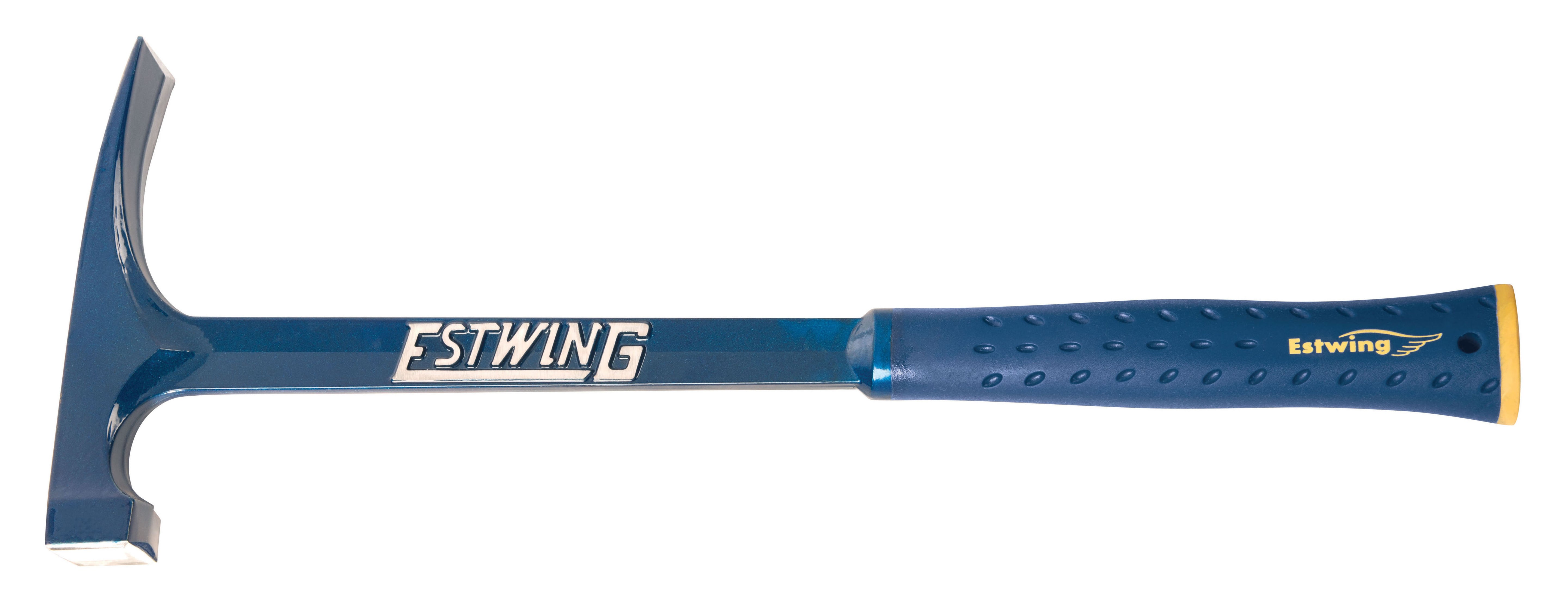 Estwing E6-22BLC 22 oz. x 12 in. Smooth Face BLUE SHOCK REDUCTION GRIP Solid Steel BIG FACE Bricklayer Mason's Hammer