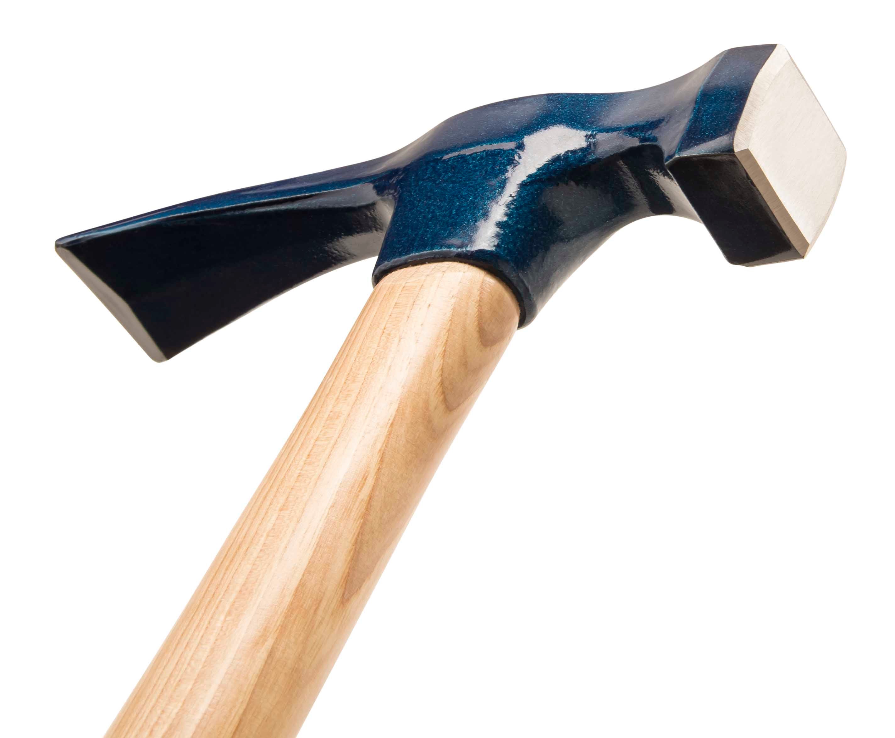 Estwing EW6-21BL  24 oz. x 12-1/2 in. Smooth Face Wooden Handle Steel Bricklayer Hammer