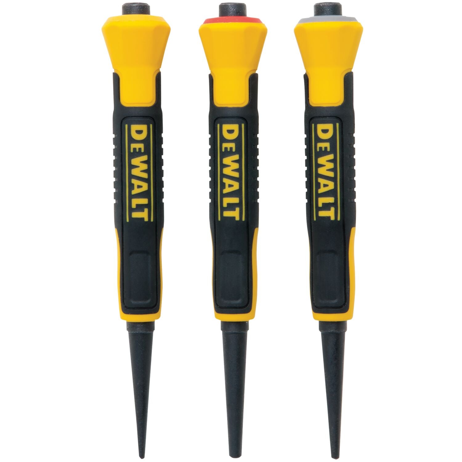 Dewalt DWHT58018 1/32 in. , 2/32 in. , 3/32 in. Bi-Material Nail Sets