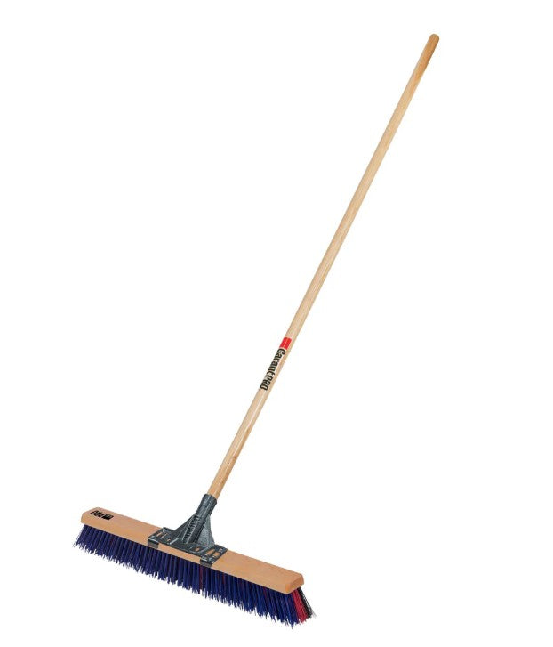 Garant GPMEBRS24 24 in. Max Efficiency Push Broom with 60 in. Long Hardwood Handle