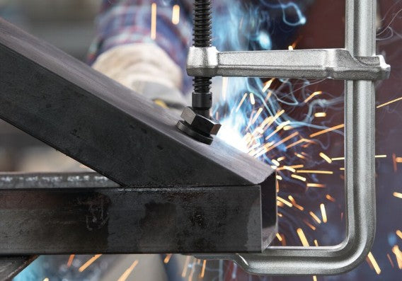 Bessey GSM60 24 in. x 5-1/2 in. 2660 lb. Clamping Force ClassiX All Steel Sliding Arm F-Style Bar Clamp