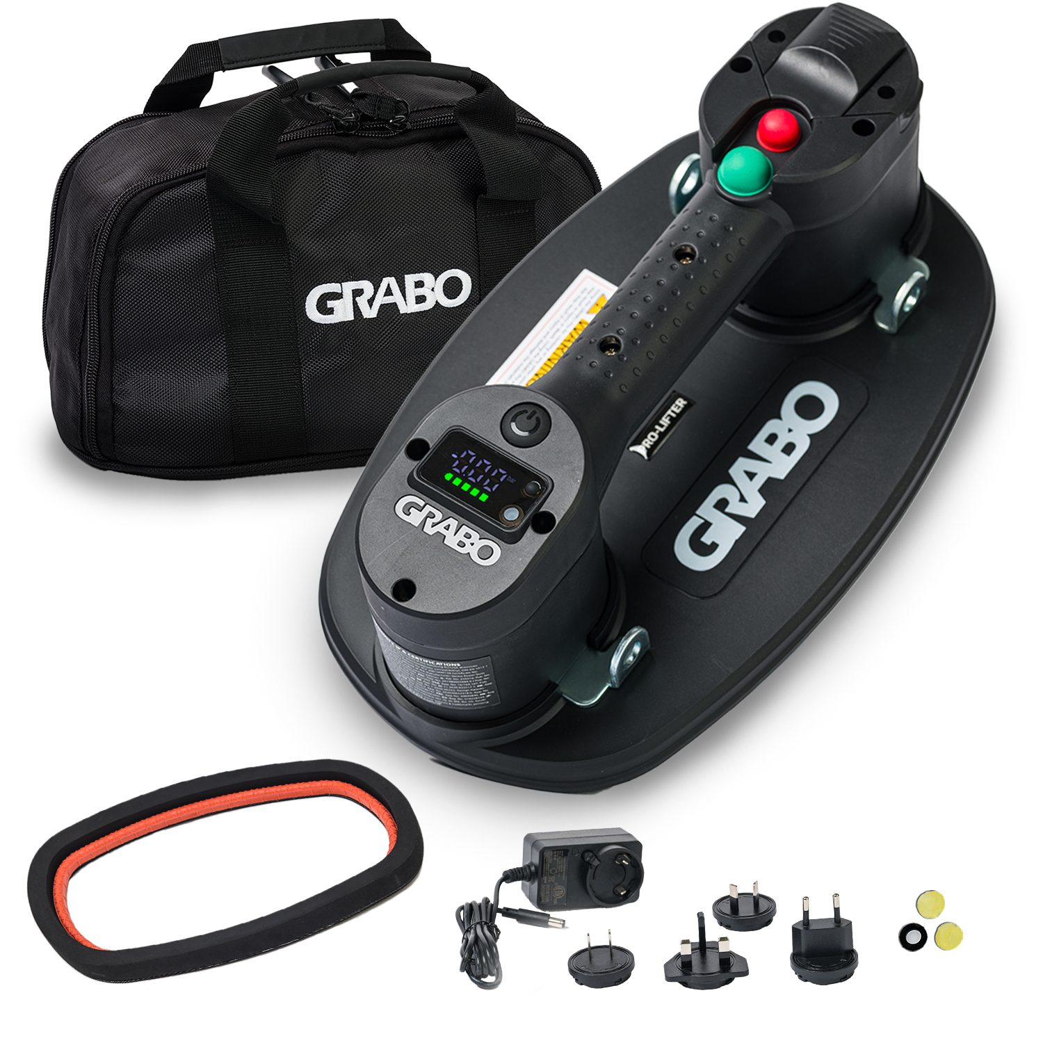 GRABO PRO DIGITAL KIT - 2 BATTERIES, CHARGER & SEAL