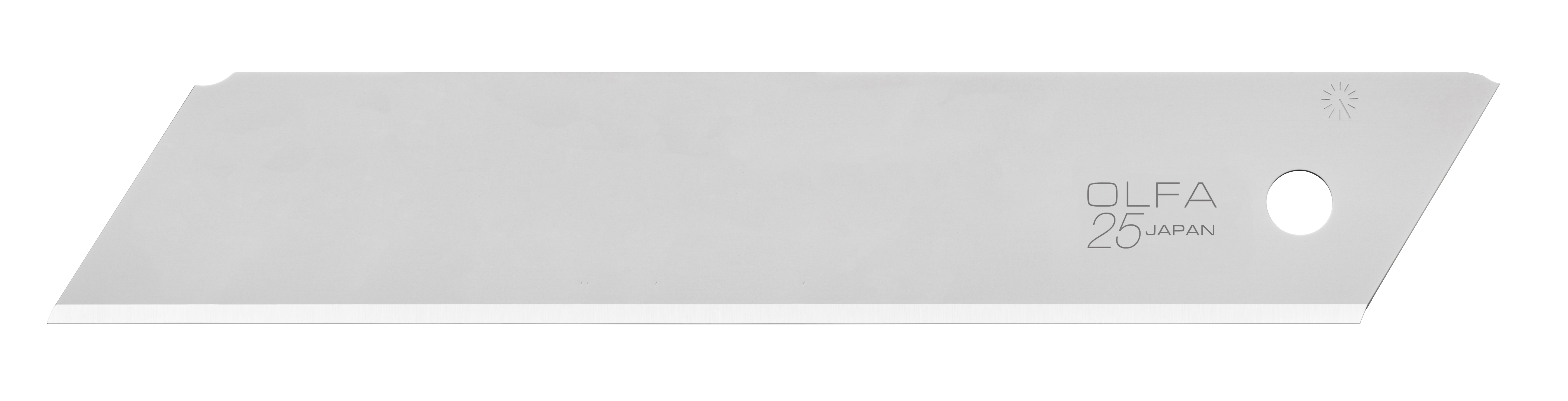 Olfa Silver Sold Blades 25mm 10 Pack