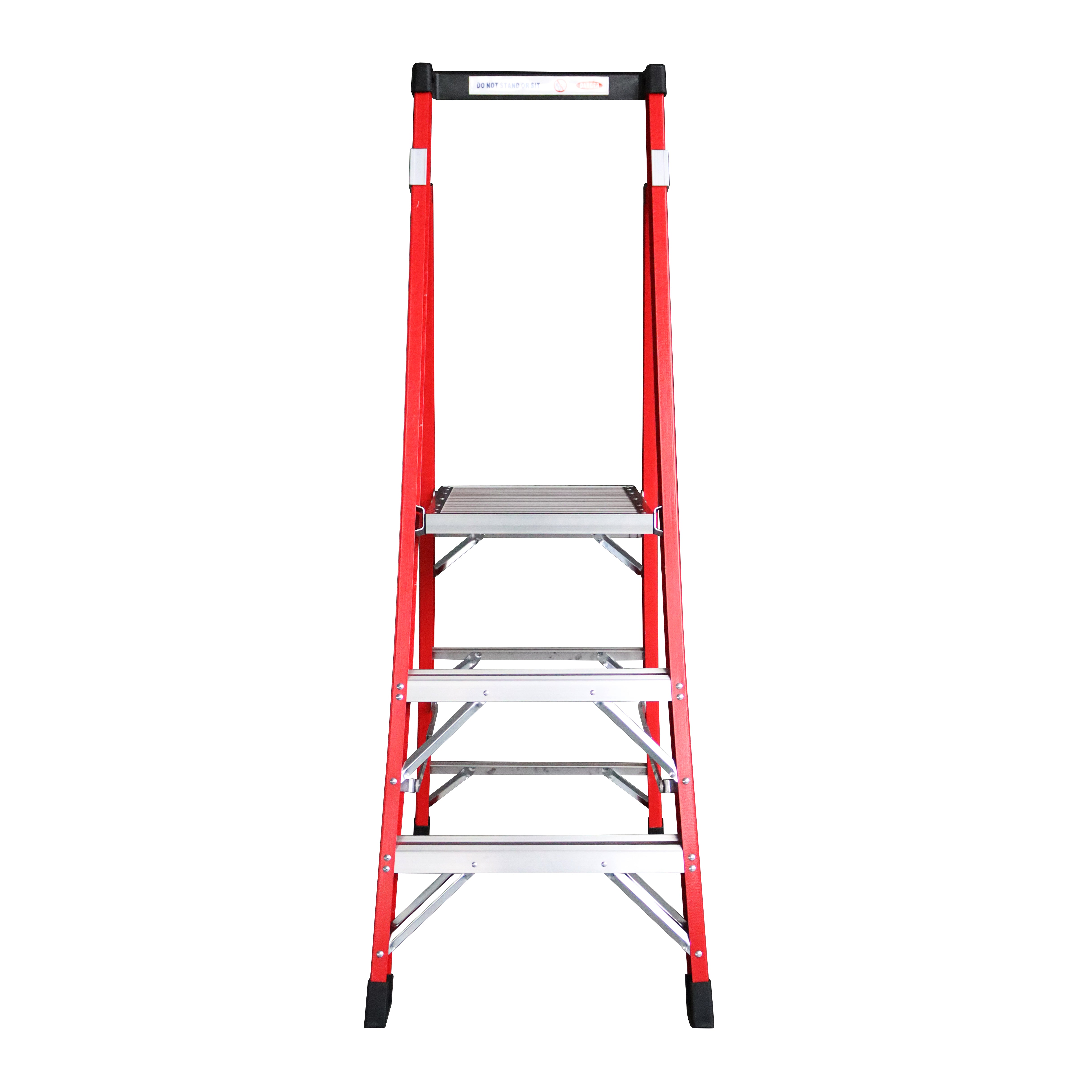 DuraDrive 3feet Fiberglass Platform Ladder, 300 Lbs. Grade 1A
