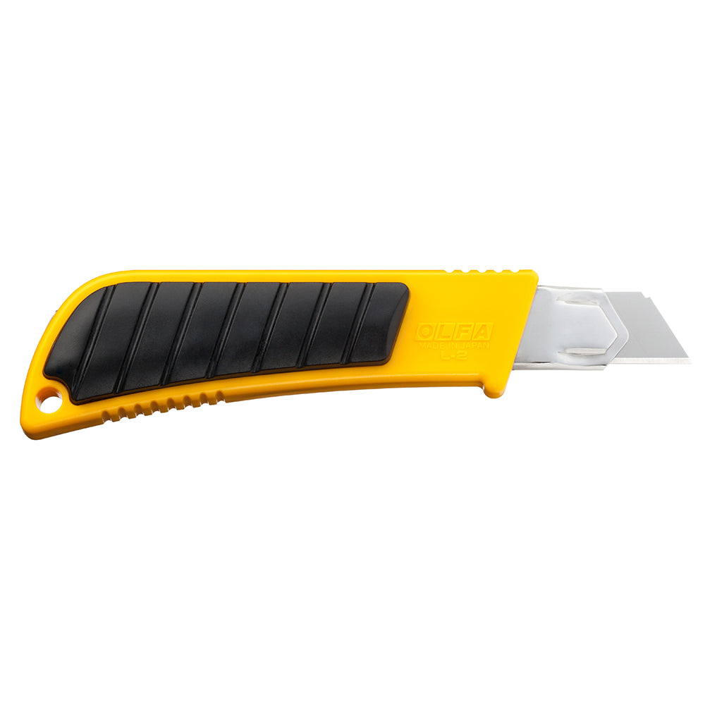 Olfa Ratchet Lock Utility Knife w/Anti-Slip Grip 18mm