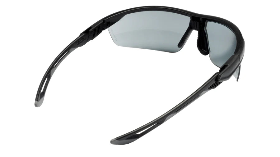 Pyramex SBG11320DT TruFlex Safety Glasses W/Nose & Temple Adjustemnt, H2X Anti-Fog, Gray Lens