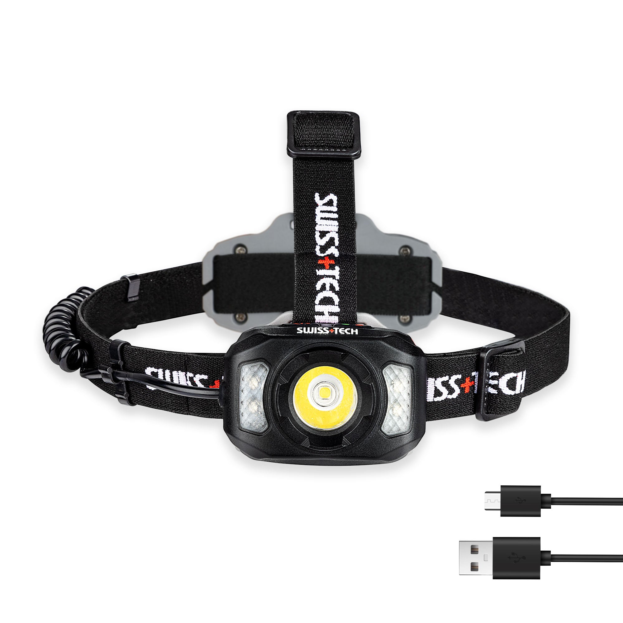 SWISS+TECH RECHARGEABLE HEADLAMP