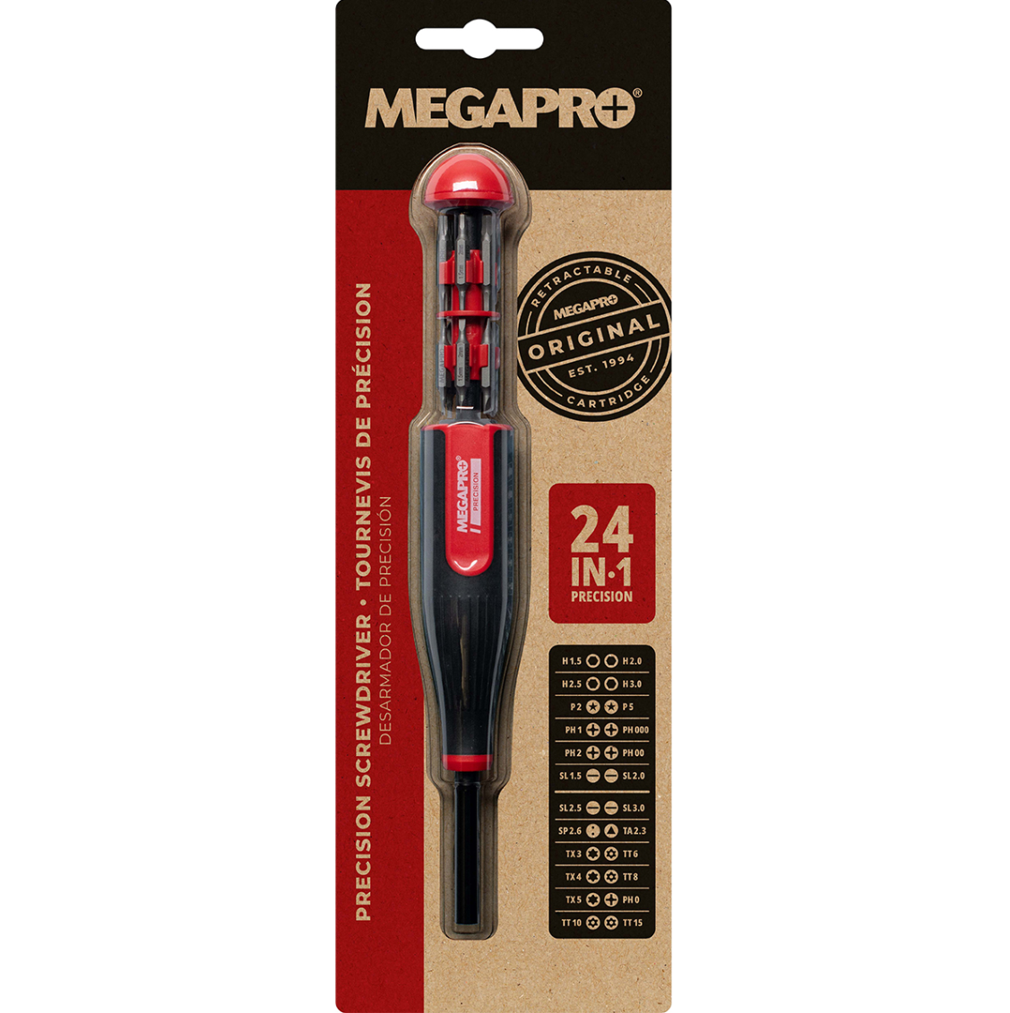 Megapro 80000135 24-In-1 Precision Screwdriver