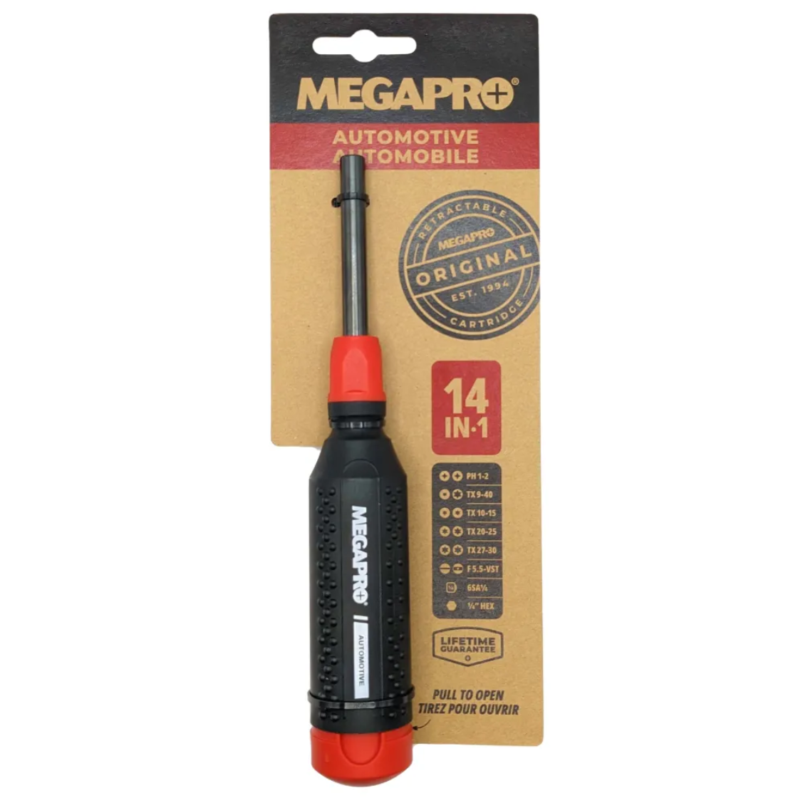 Megapro 80000287 15-In-1 Automotive Screwdriver