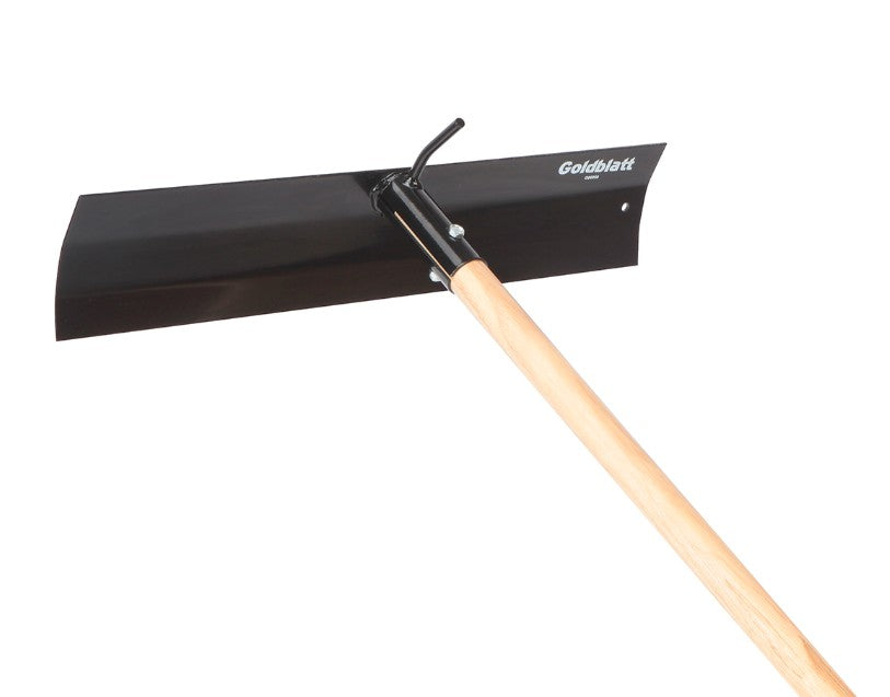 GOLDBLATT 19.875 in. x 4 in. Steel Concrete Placer w/Hook