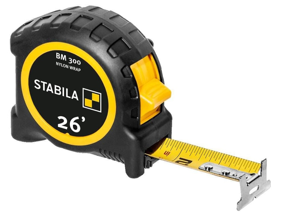 STABILA 30526 BM 300 26FT IMPERTIAL TAPE MEASURE