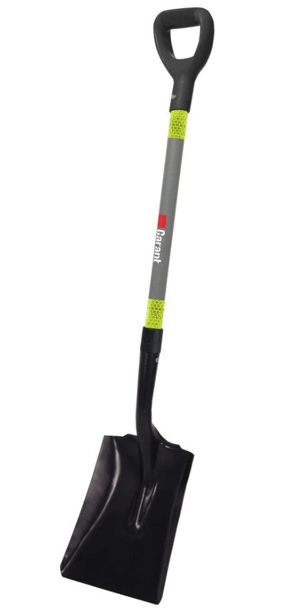 Garant Square Mouth Shovel W/Reflective D-Grip Handle