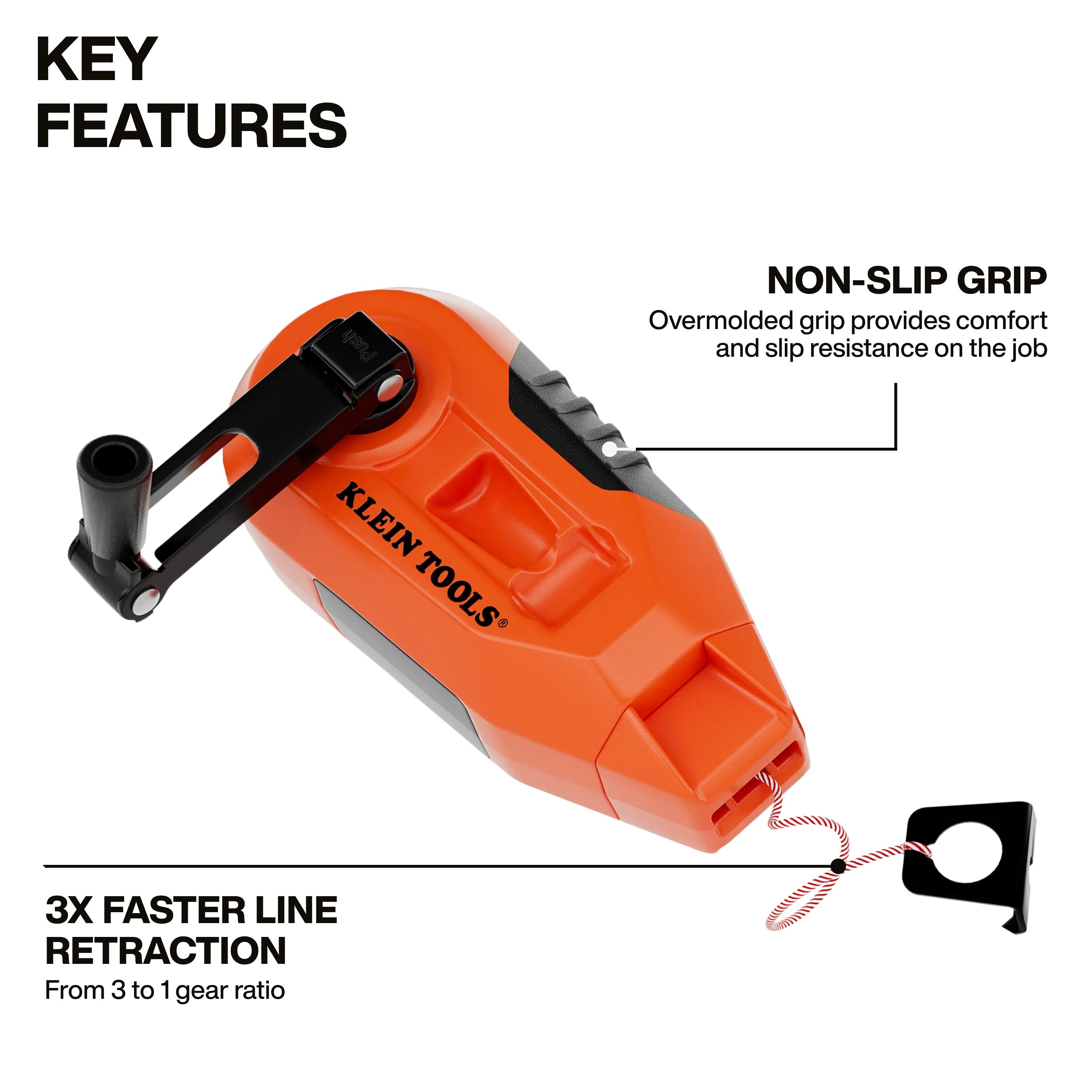 Klein CHLK30S Slim Chalk Reel 30 ft.