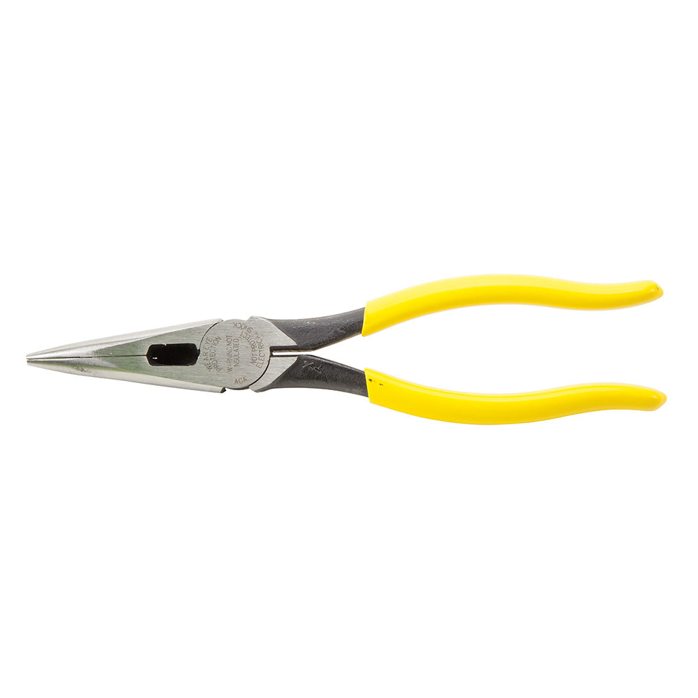 Klein D203-8 Needle Nose Side-Cutter Pliers 8 in.
