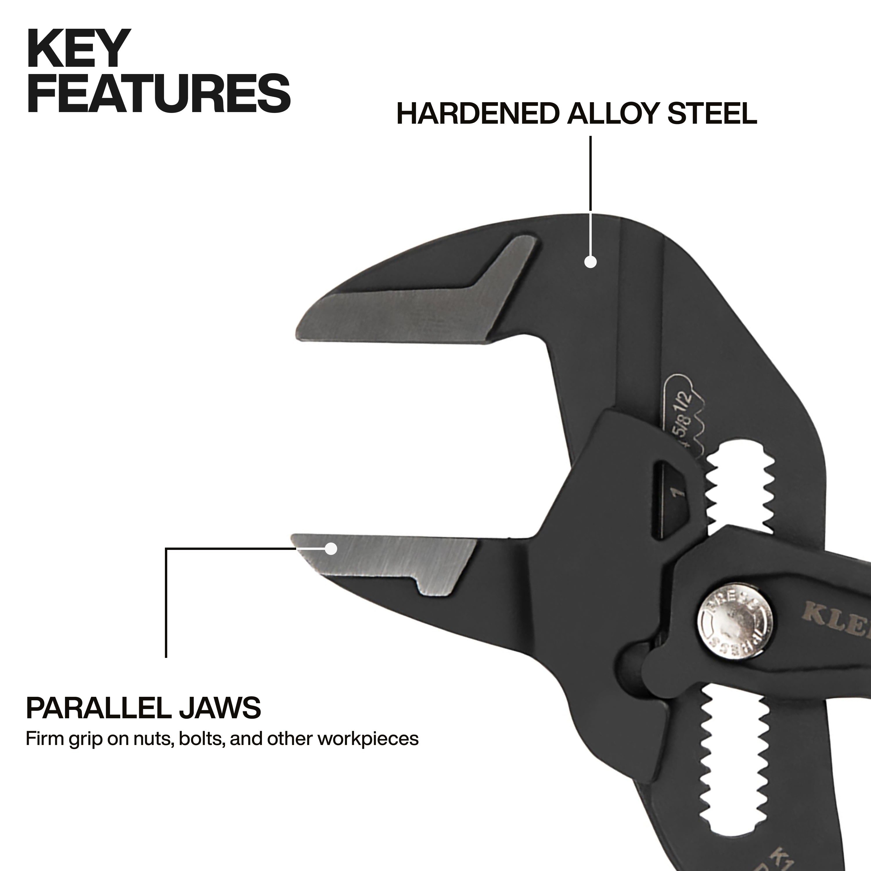 Klein D53110 Compact Plier Wrench 10 in.