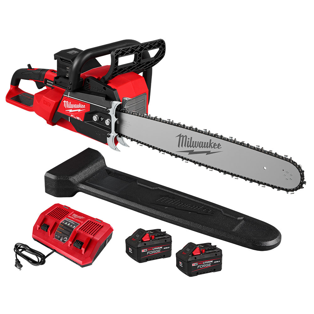 MILWAUKEE 2827-22 M18 FUEL™ 20 in. Dual Battery Chainsaw Kit
