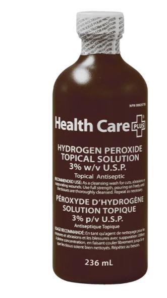 Wasip F2502163 236mL Hydrogen Peroxide
