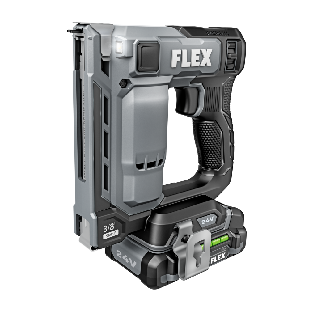 FLEX FX4521-1A 24V 3/8 in. Stapler 2.5Ah Kit