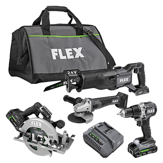 Flex FXM402-2B 4-Tool Combo Kit