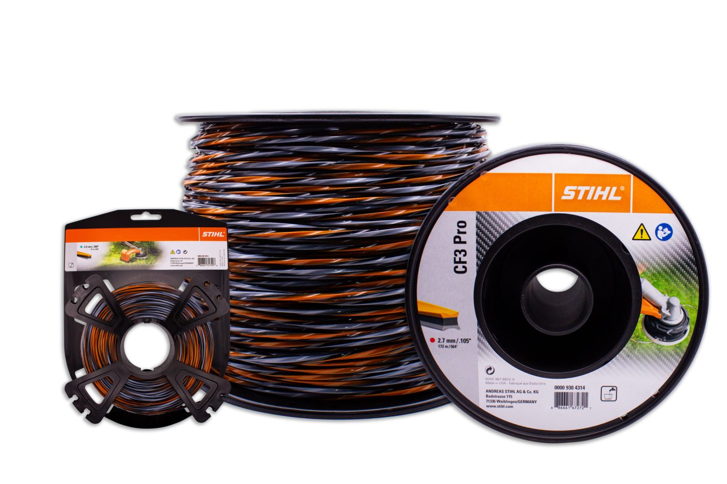 STIHL 00009304318 CF3 Pro .080 1/2 lb. Trimmer Line