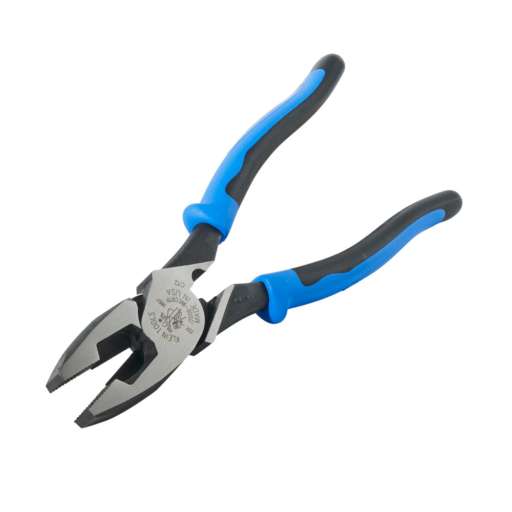 Klein J2000-9NECRTP Fish Tape Pulling/Crimping Linemans Pliers 9 in.