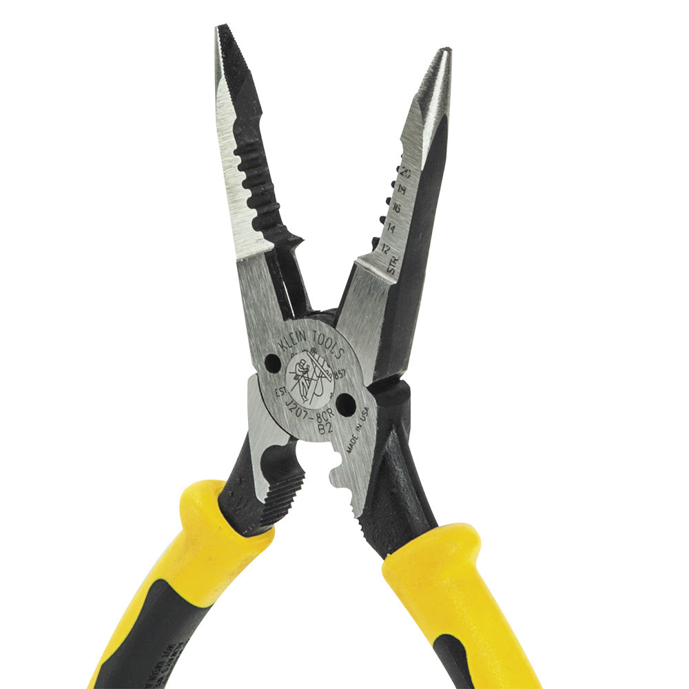 Klein J207-8CR Needle Nose Pliers w/Crimper 8.5 in.