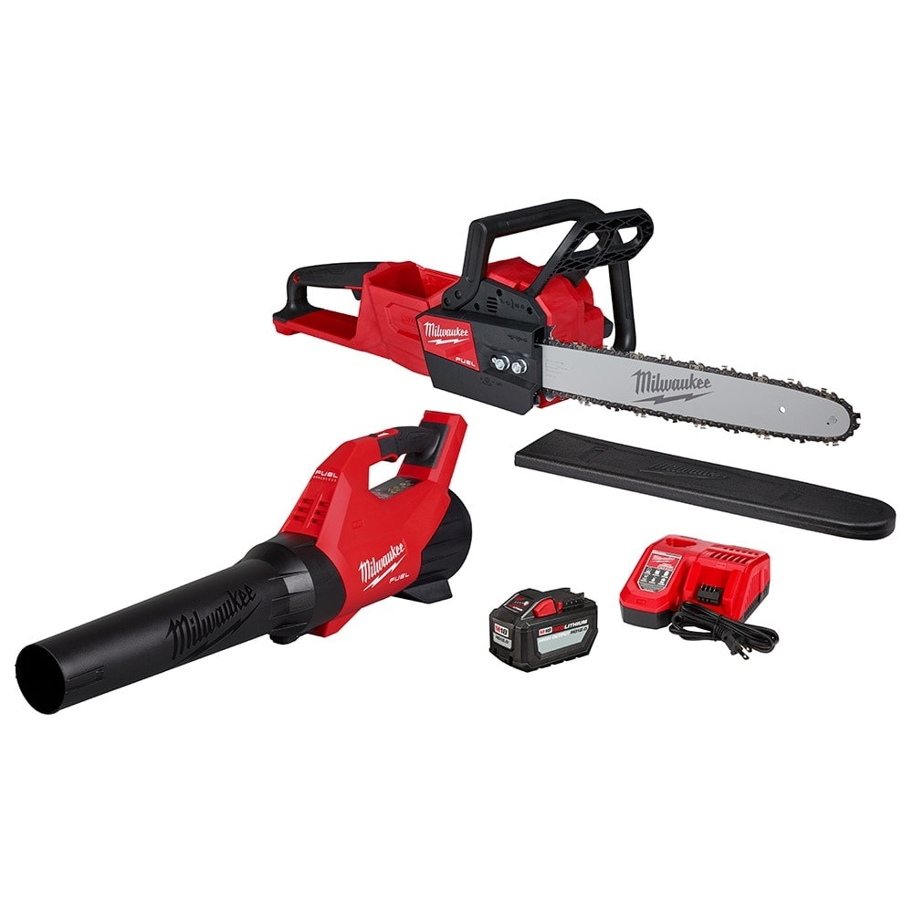 MILWAUKEE 2727-21HDB M18 FUEL Chainsaw Kit with Blower