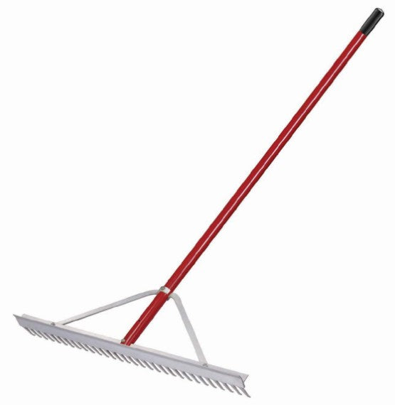 Proyard 64 in. 36-Tine Aluminum Landscaping Rake