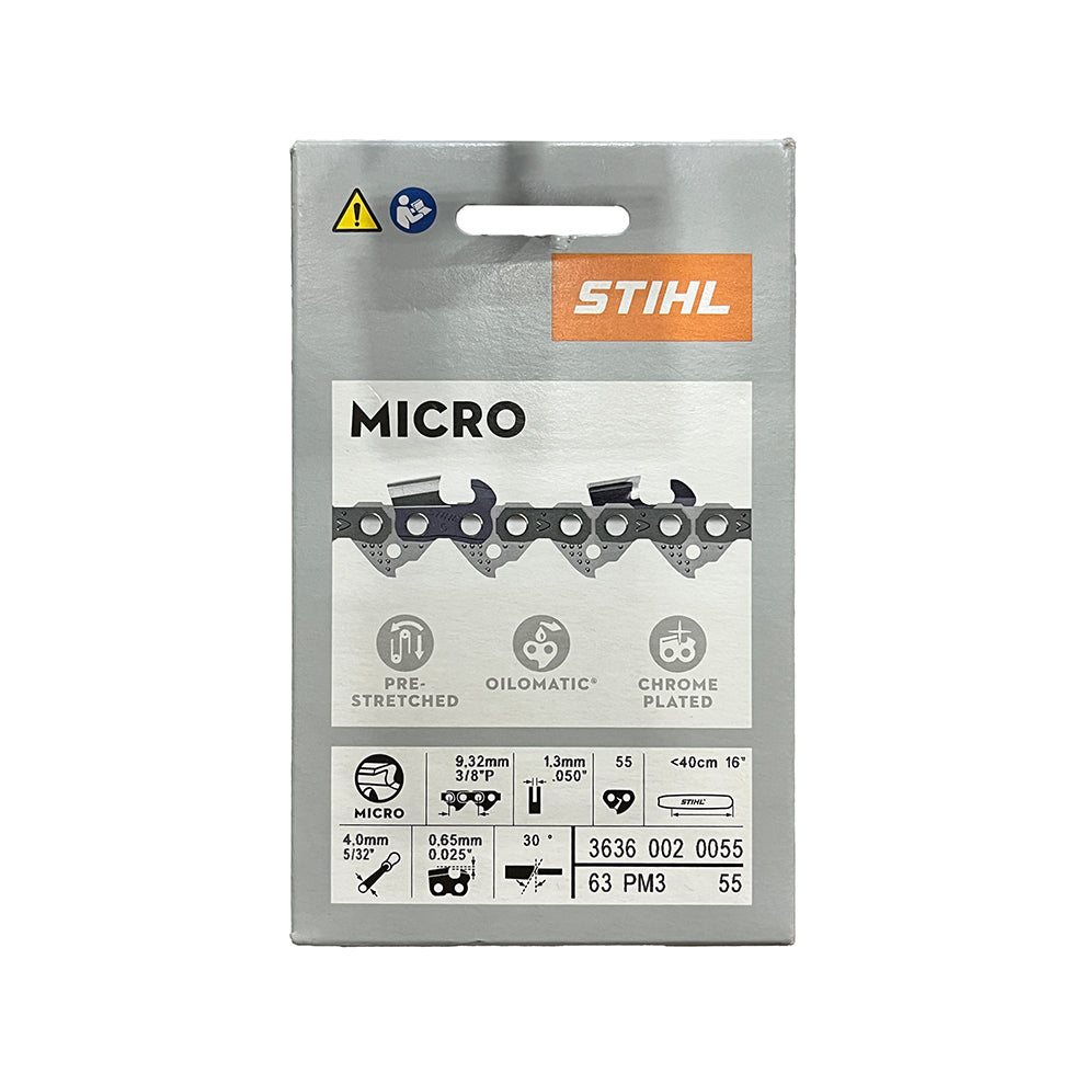 STIHL 63PM355E CHAINSAW CHAIN  3/8 P .050G 55DL