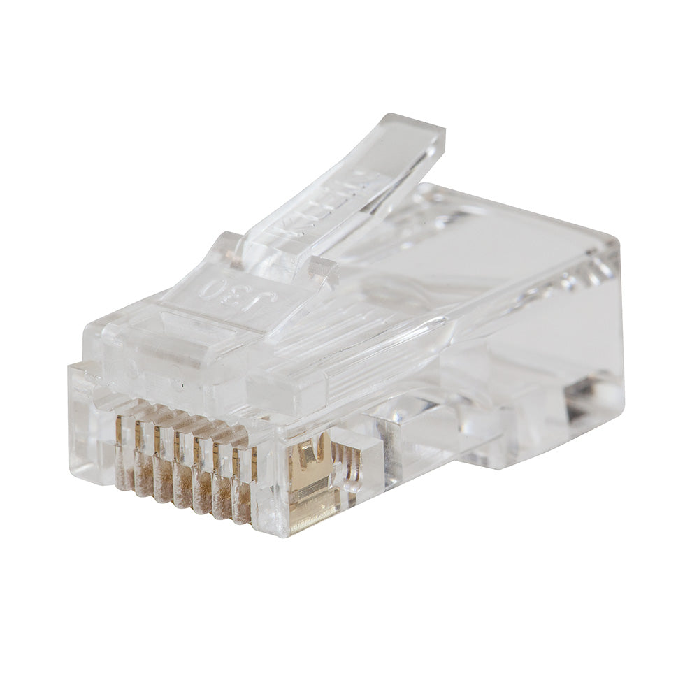Klein VDV826-729 Pass-Thru Modular Data Plugs RJ45-CAT6 10-Pack