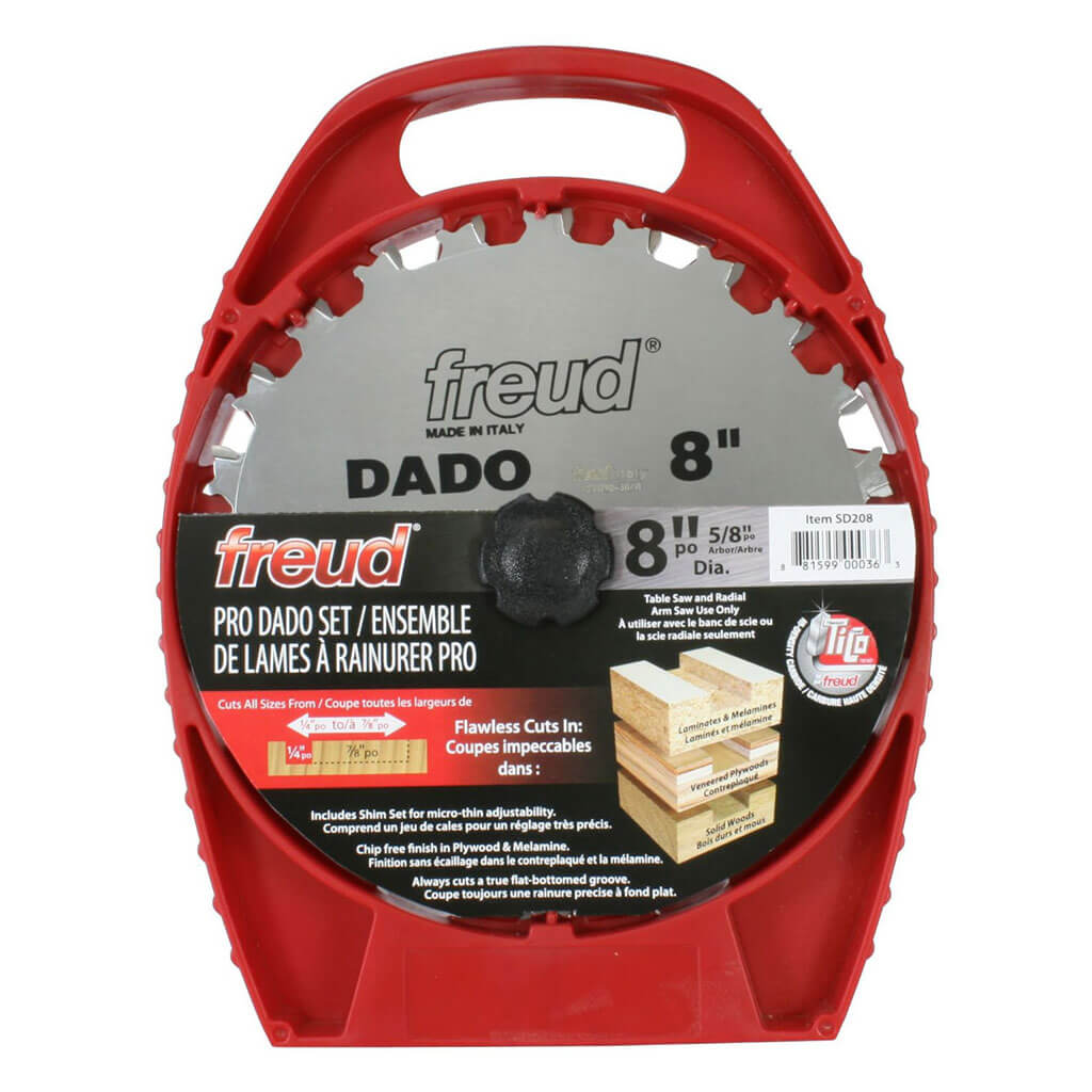 Freud SD208 8 in. 12-Tooth Dado Blade Set
