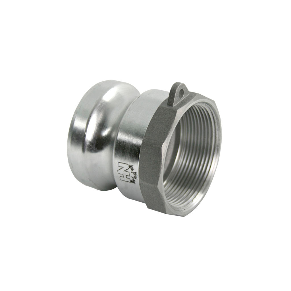 NATIONAL HOSE 200-AA 2 in. Camlock Aluminium Coupling Male to Female Thread