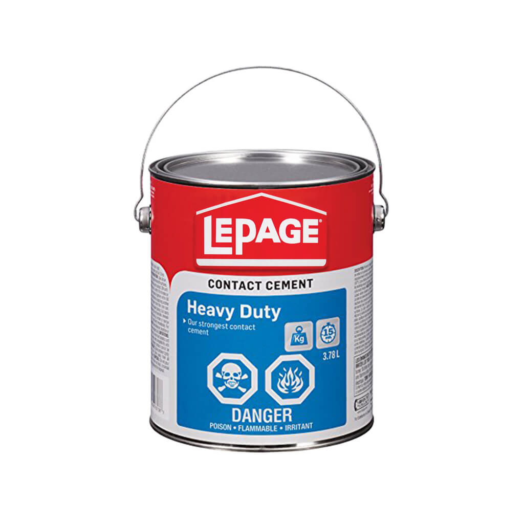 LEPAGE 2994433 3.8 L Heavy Duty Contact Cement