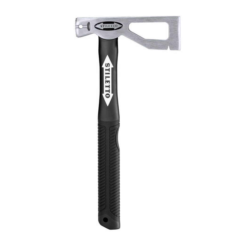 Stiletto 10 oz. 13 in. Lathe Axe Fiberglass Roofers Hammer
