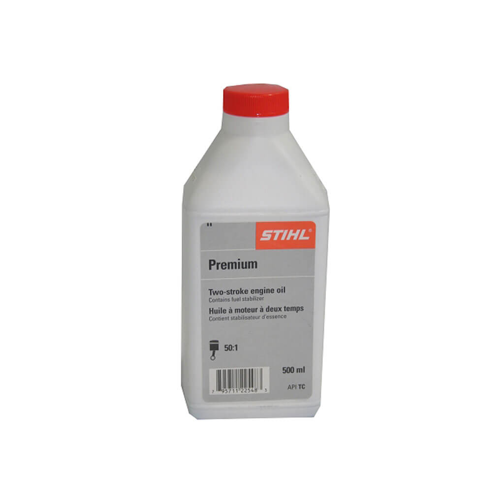 STIHL 70028710129 500mL 50:1 Premium 2-Stroke Engine Oil