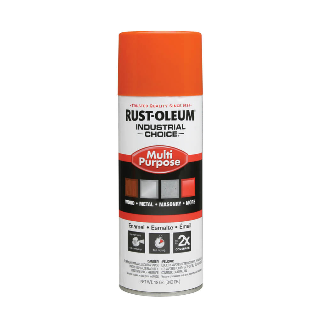 RUSTOLEUM 1654830 ORANGE FLUORESCENT SPRAY PAINT