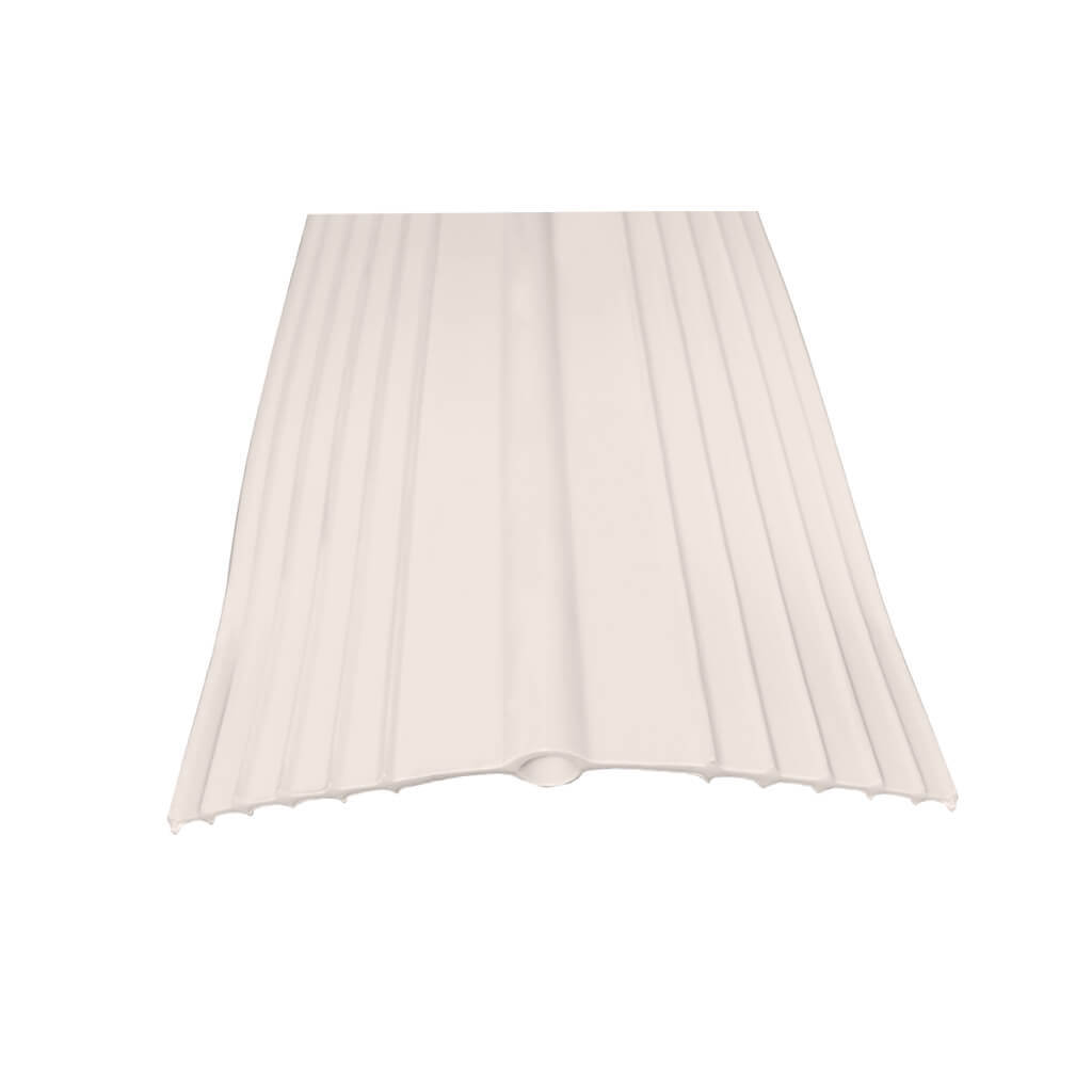 4 in. x 50 ft. Ribbed Center Bulb PVC Waterstop